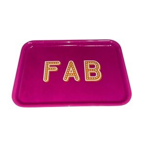 Ashland Pink Tray with FAB Design